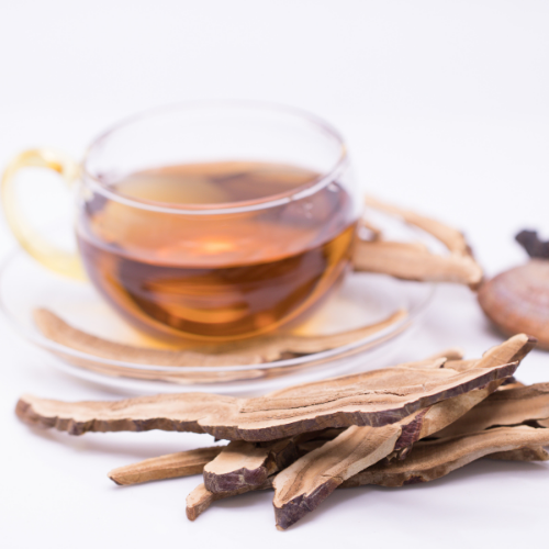 Reishi Tea in A Cup